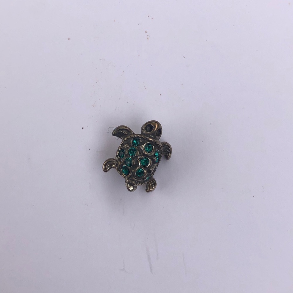 Kay jewelers charmed memories green turtle charm